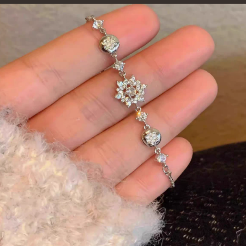 Celestial Bloom Crystal Bracelet