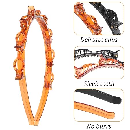 Vintage-Style Glamorous Hair Clips (2-Piece Set)