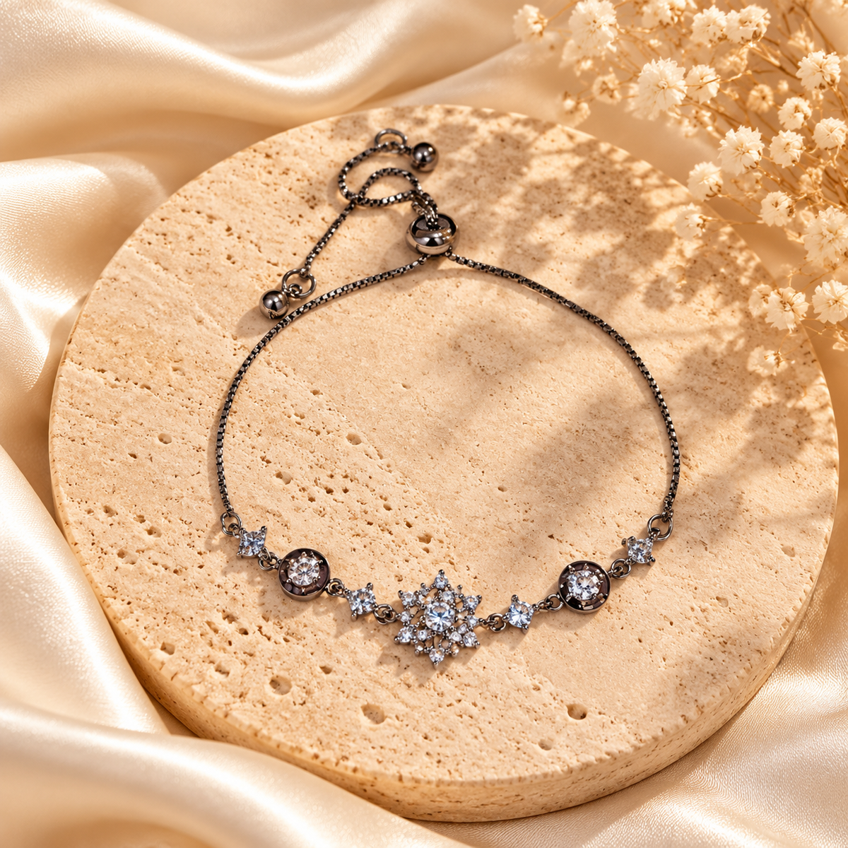 Celestial Bloom Crystal Bracelet