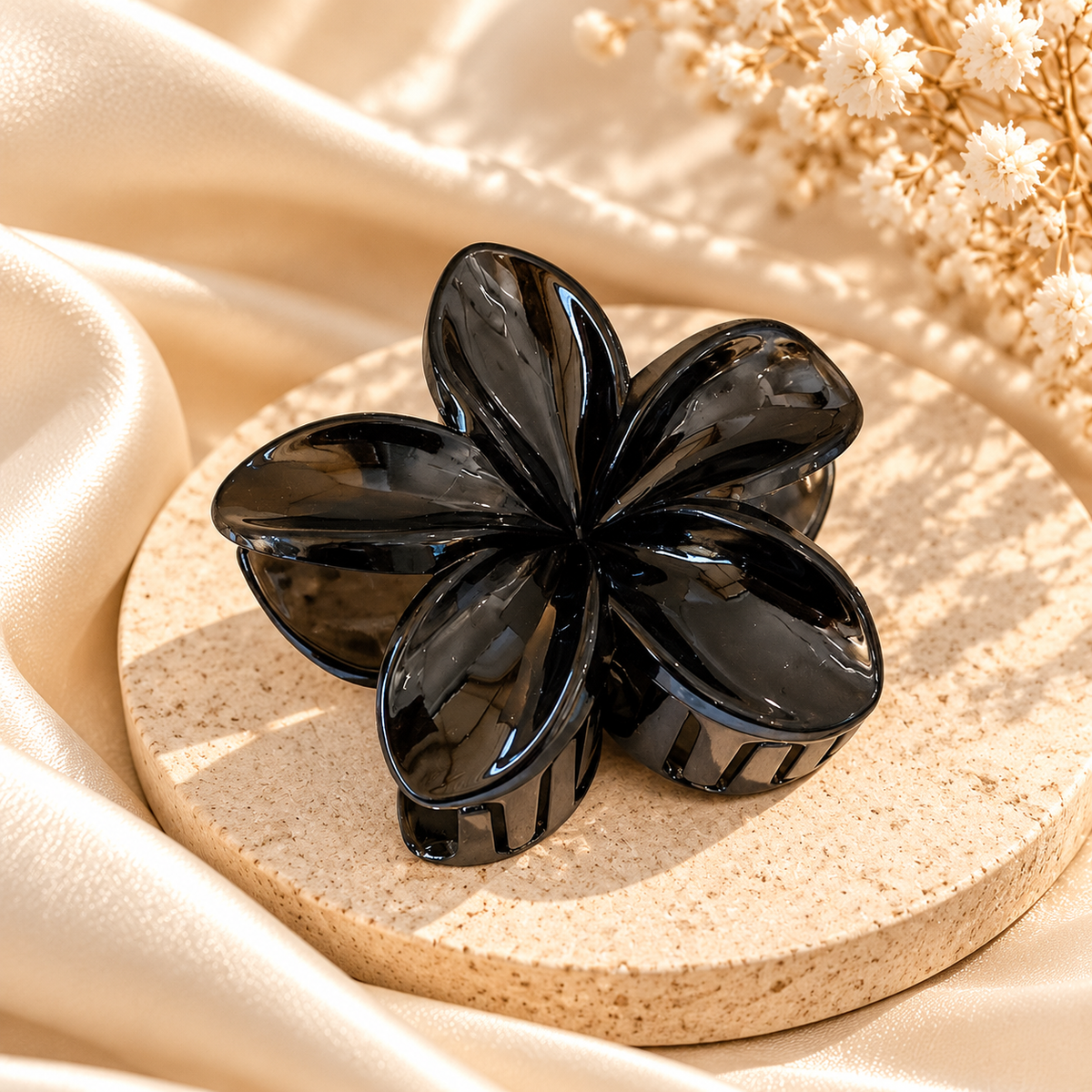 Floral Claw Hair Clip