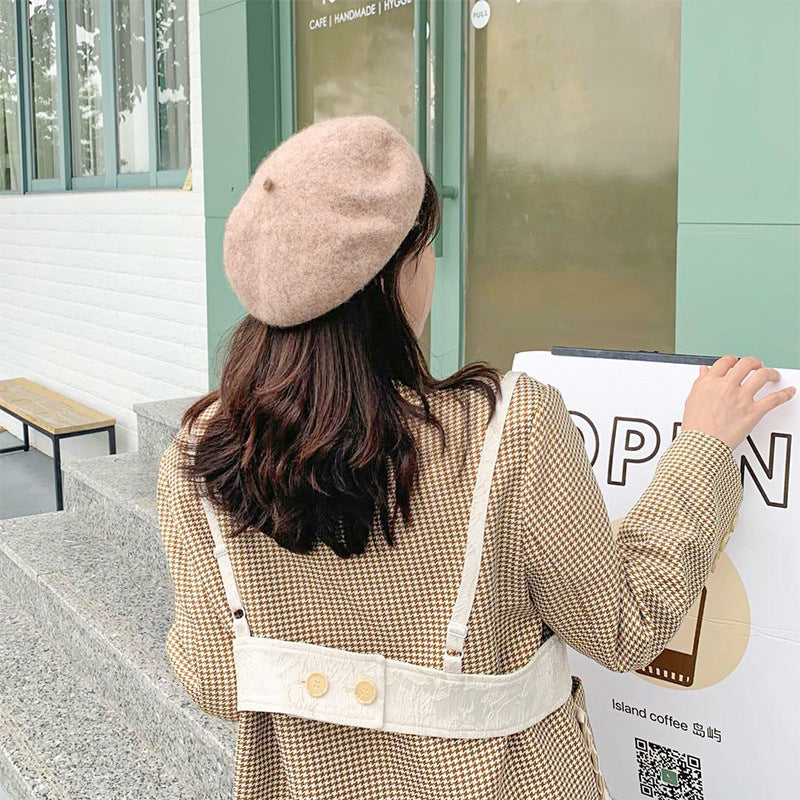 Classic Wool-Look Beret