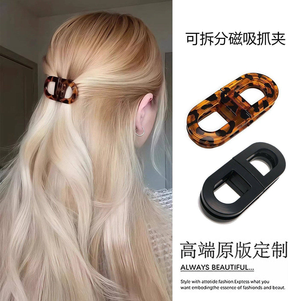 Oval Loop Hair Clips – 2-Piece Set