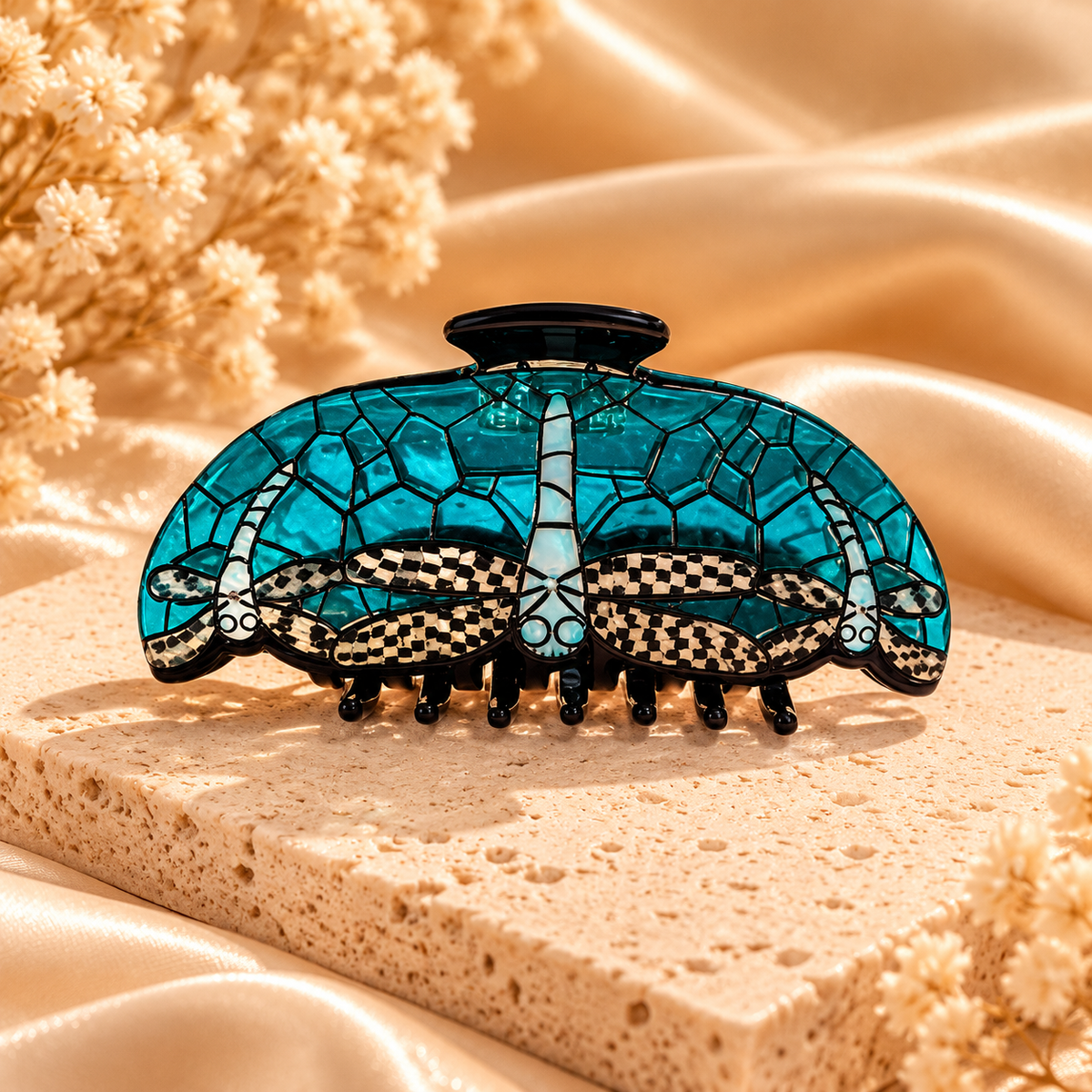 Vintage Art Claw Clips