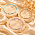 Elegant Rectangular Gemstone Bracelet