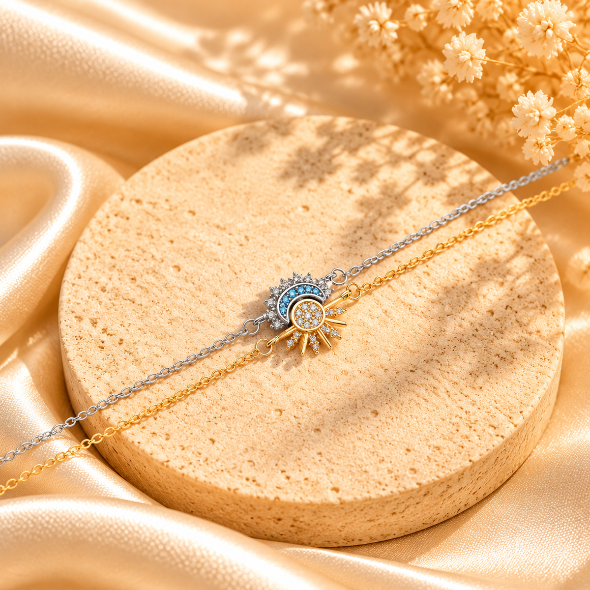 Sun & Moon Bracelet Set