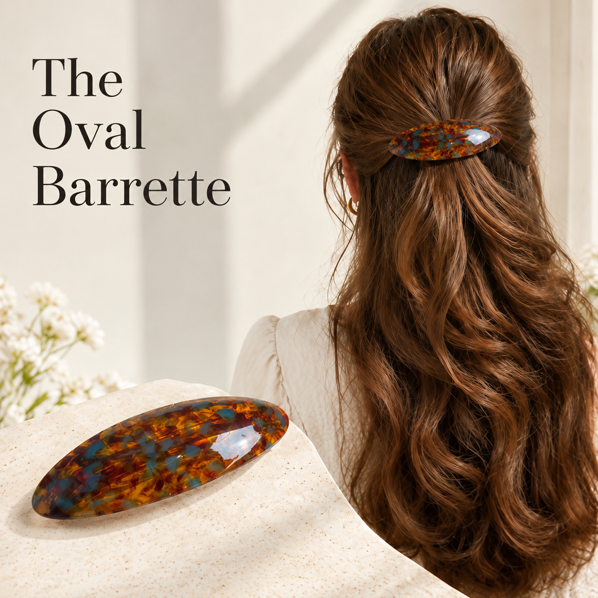 Vintage Ornate Hair Clips – 4-Piece Set